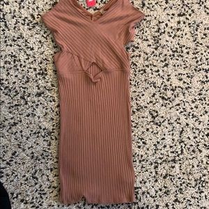 Nude/taupe color dress